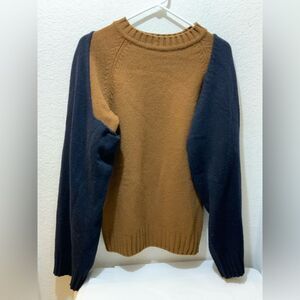 Eudon Choi sweater overlayed doubled sleeves M wool cashmere